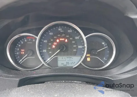 2016 Toyota Corolla Le из США, поврежденный, VIN 2T1BURHEXGC704546